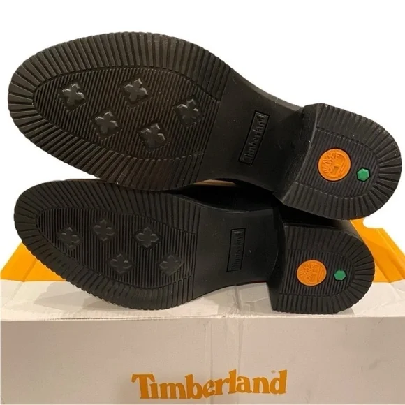 NIB Timberland Boots Dalston Vibe Faux Fur Lined Bootie Black Size 8 Brand New - Picture 10 of 16